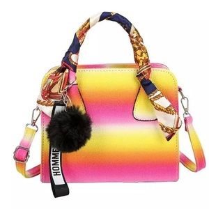 Rose Multicolor Handbag